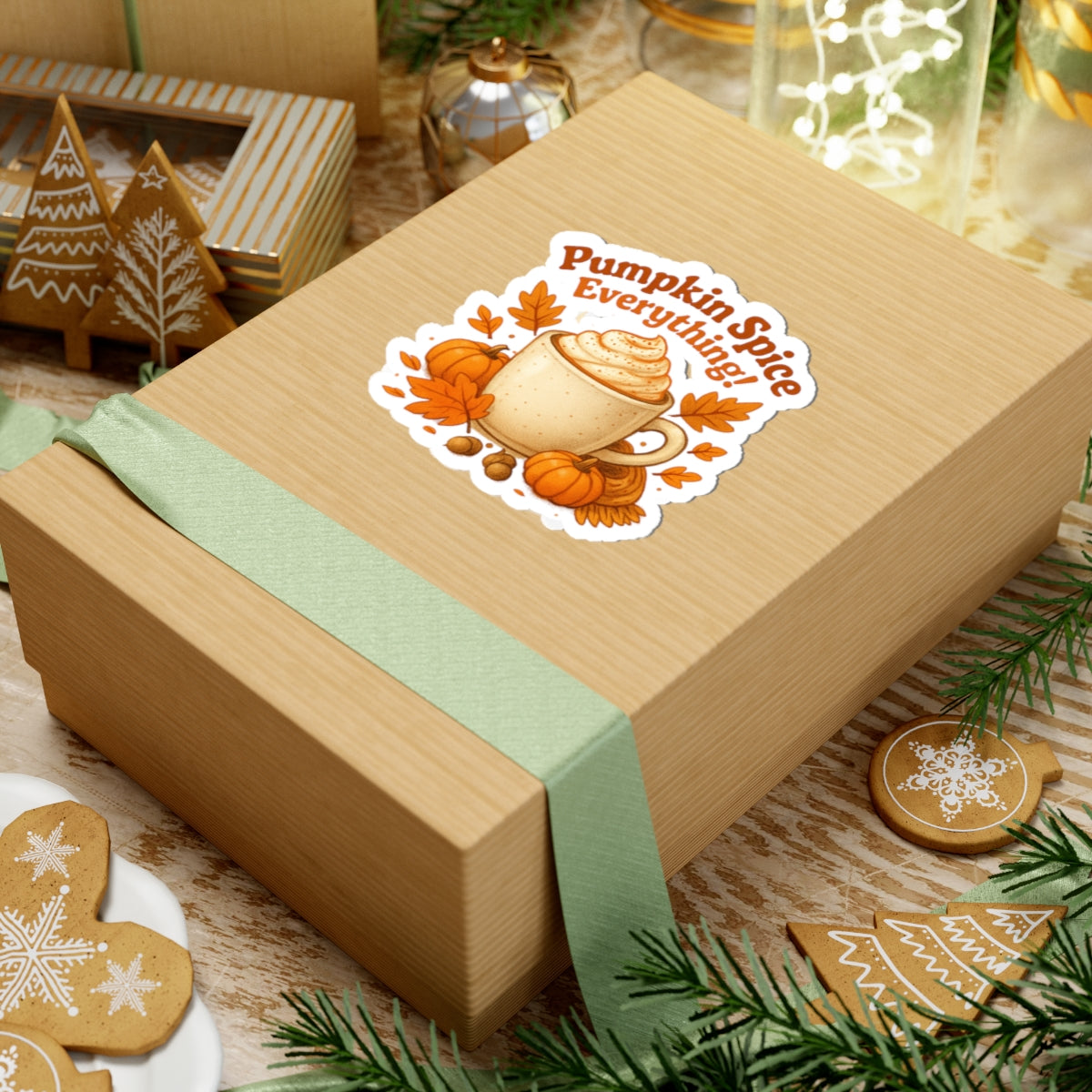 Sticker - Pumpkin Spice Everything Kiss-Cut Sticker