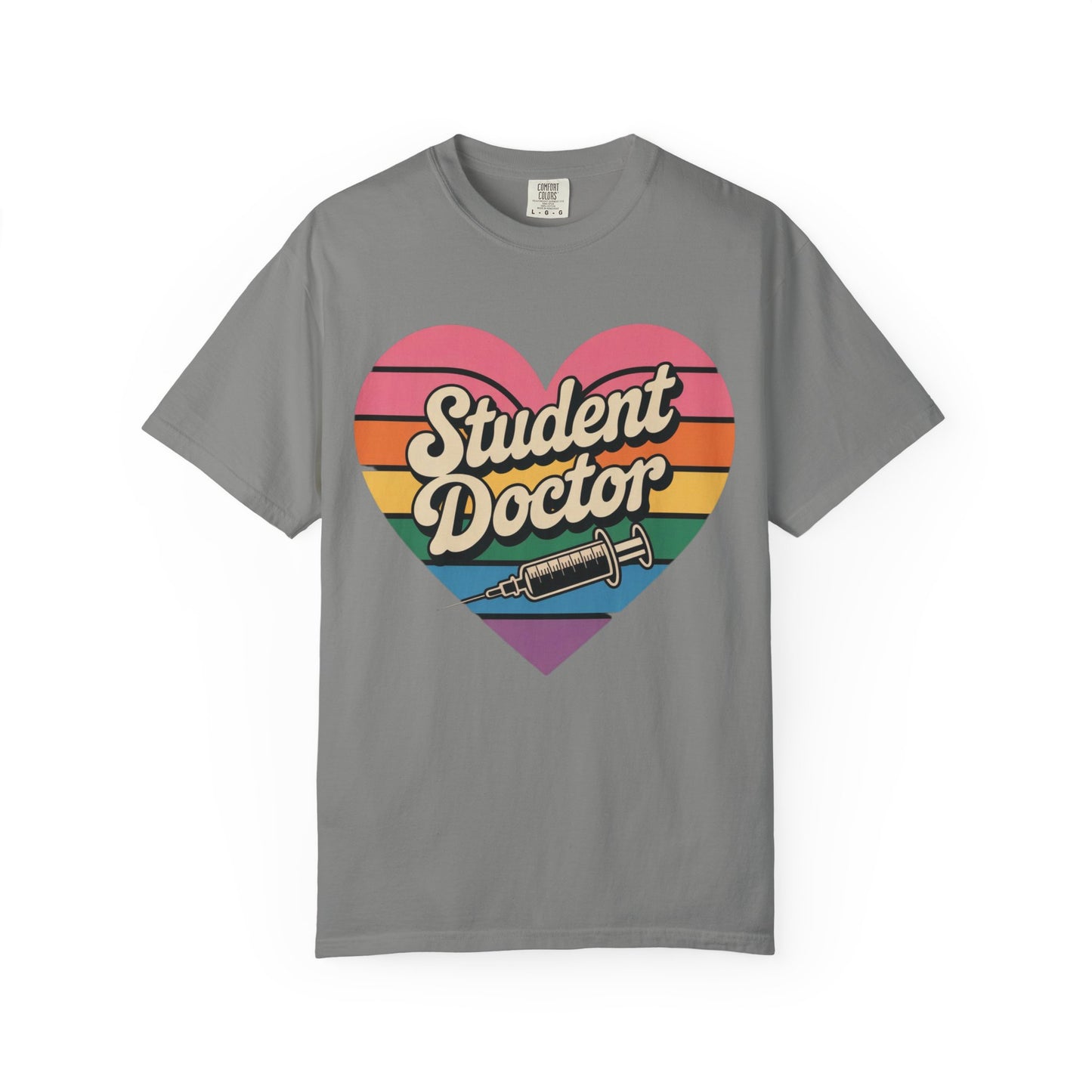 Colorful Heart T-Shirt for Student Doctors
