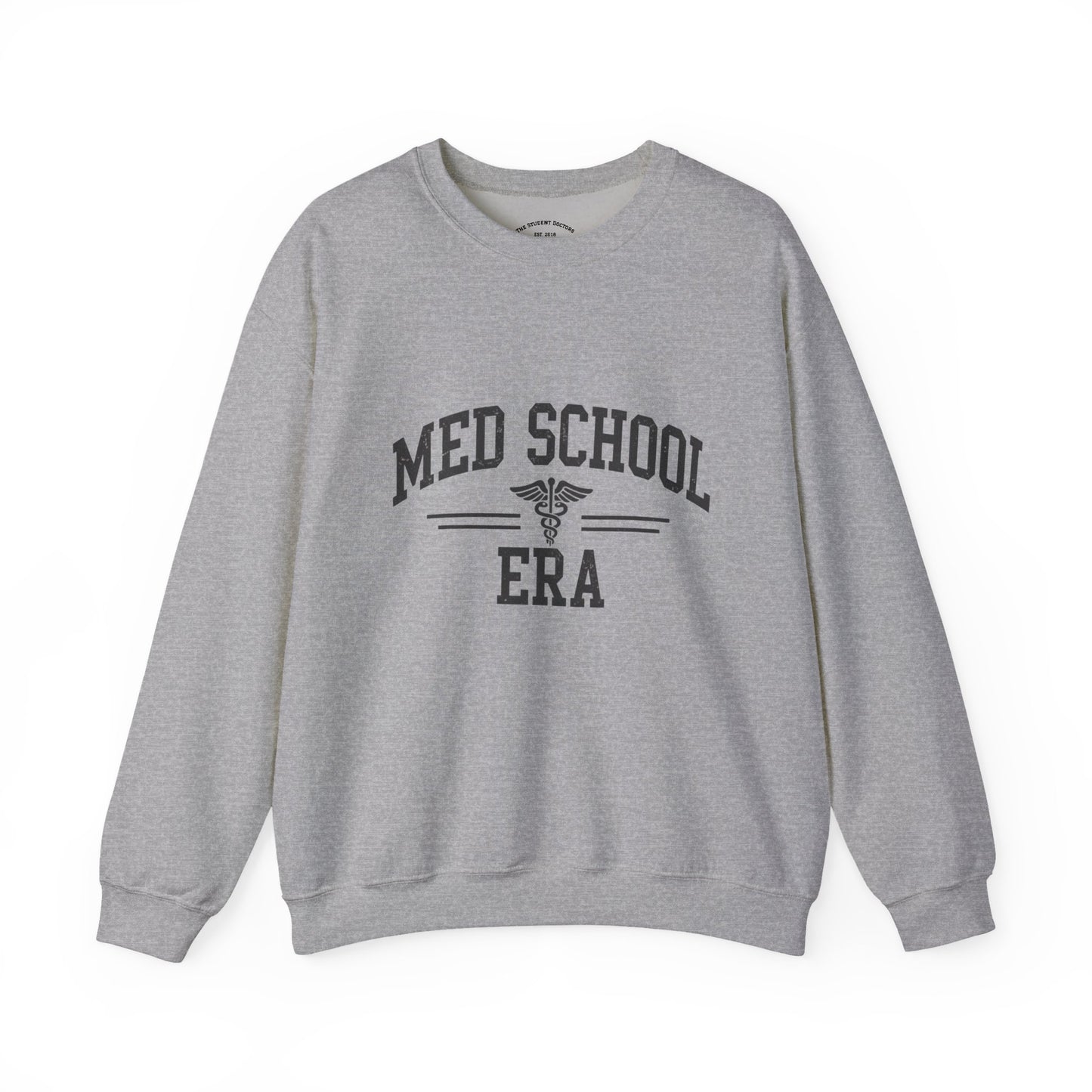 Med School Era Crewneck Sweatshirt, Unisex, Medical Student Gift, Study Apparel, Comfy Student Sweater