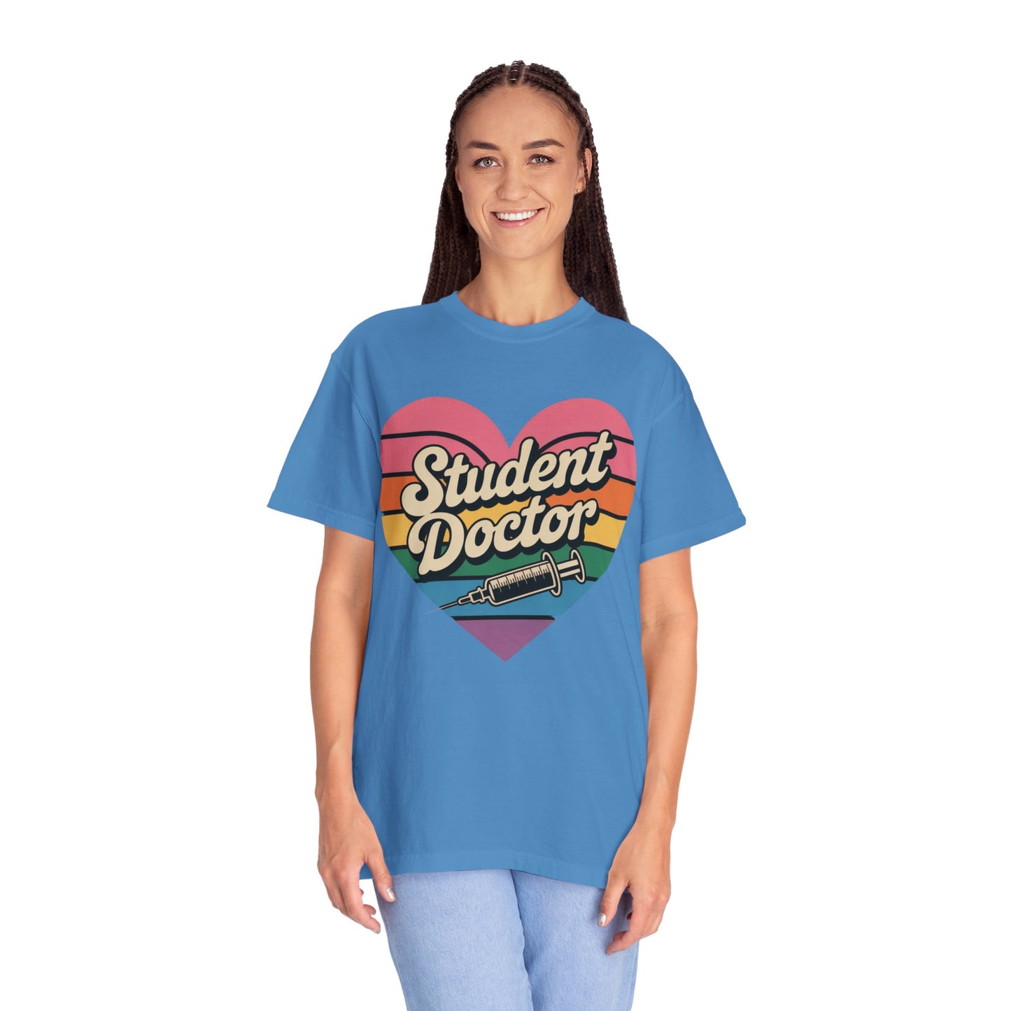 Colorful Heart T-Shirt for Student Doctors