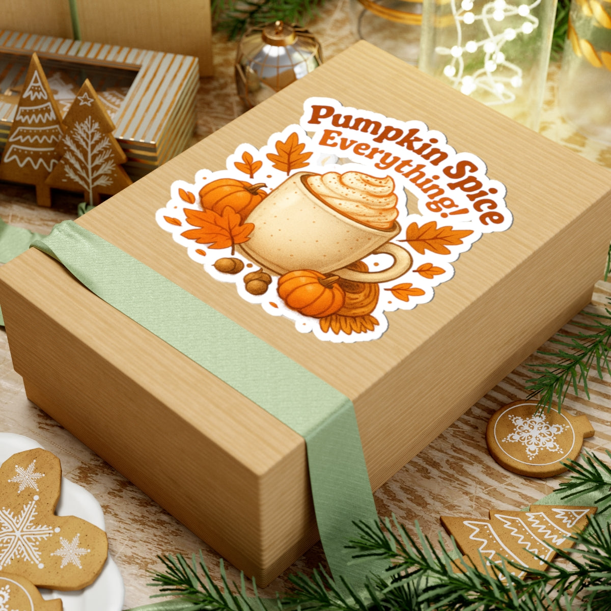 Sticker - Pumpkin Spice Everything Kiss-Cut Sticker