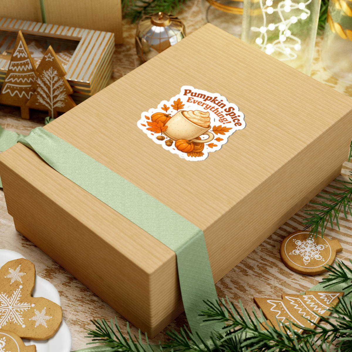 Sticker - Pumpkin Spice Everything Kiss-Cut Sticker