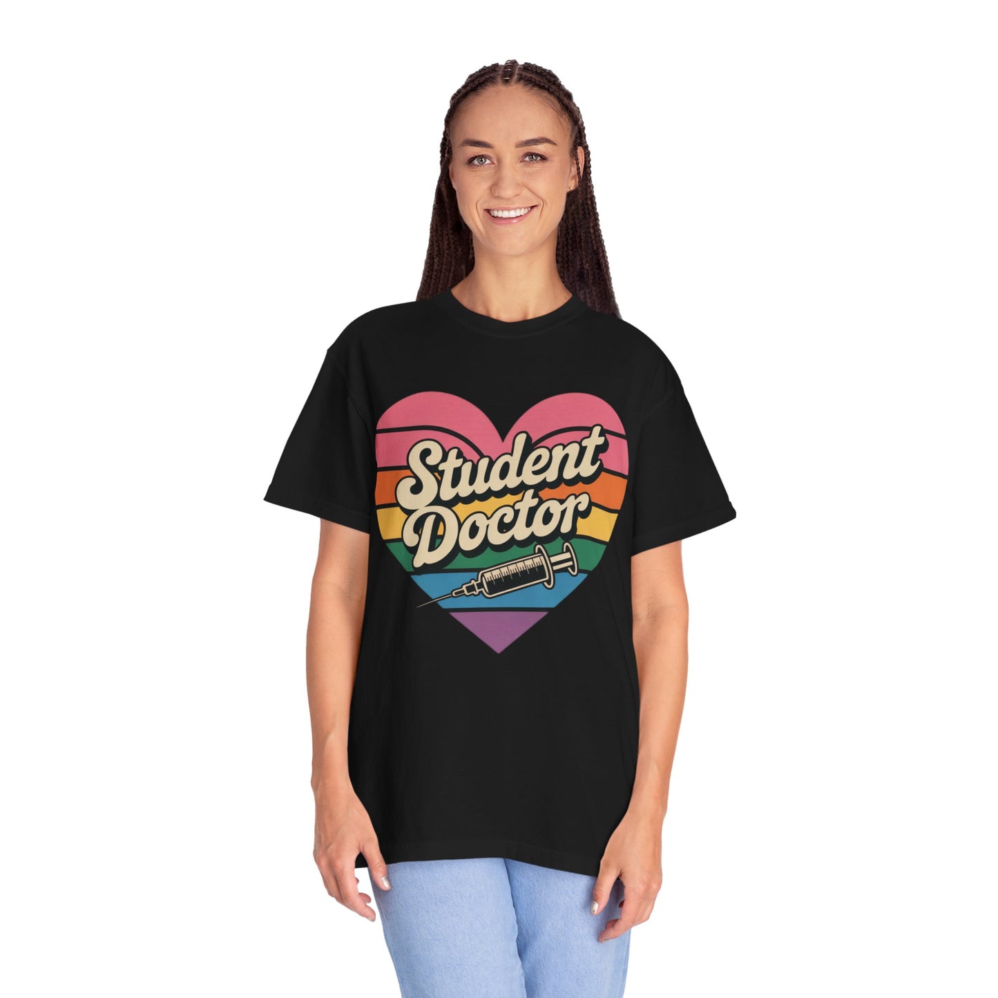 Colorful Heart T-Shirt for Student Doctors