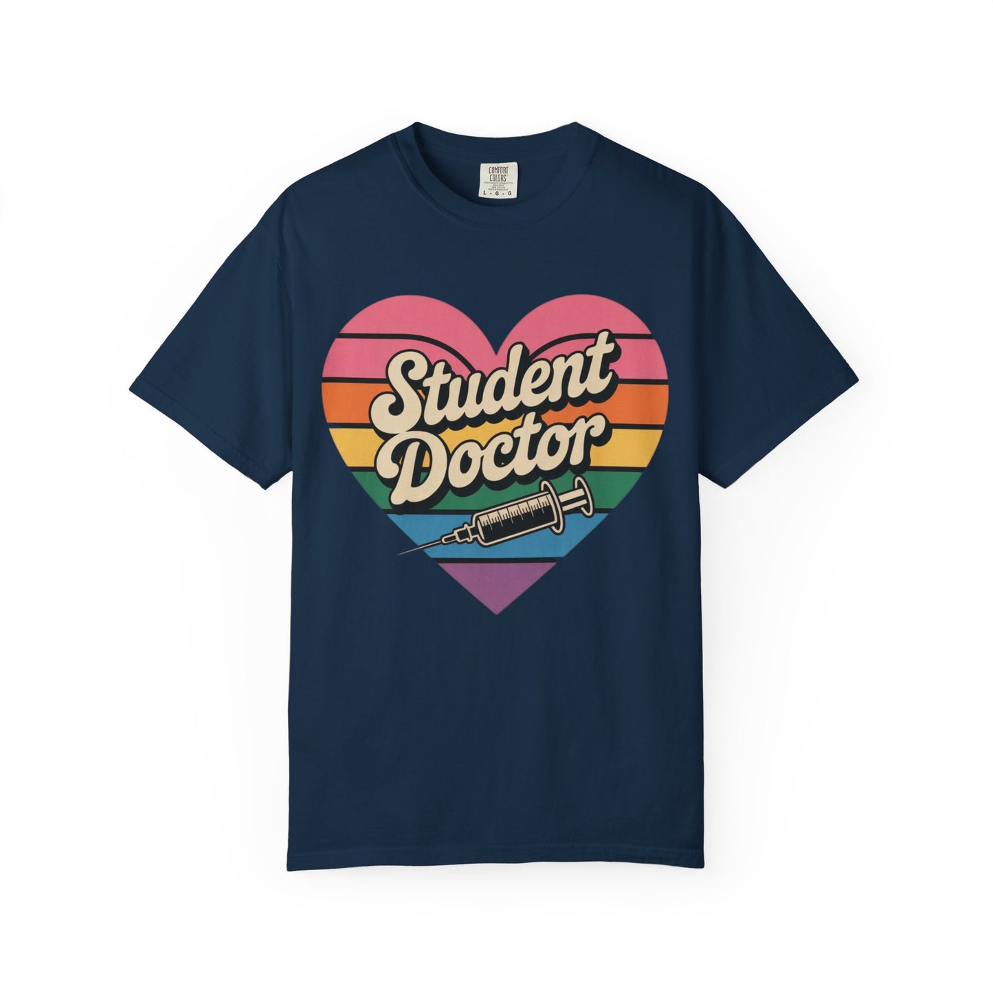 Colorful Heart T-Shirt for Student Doctors