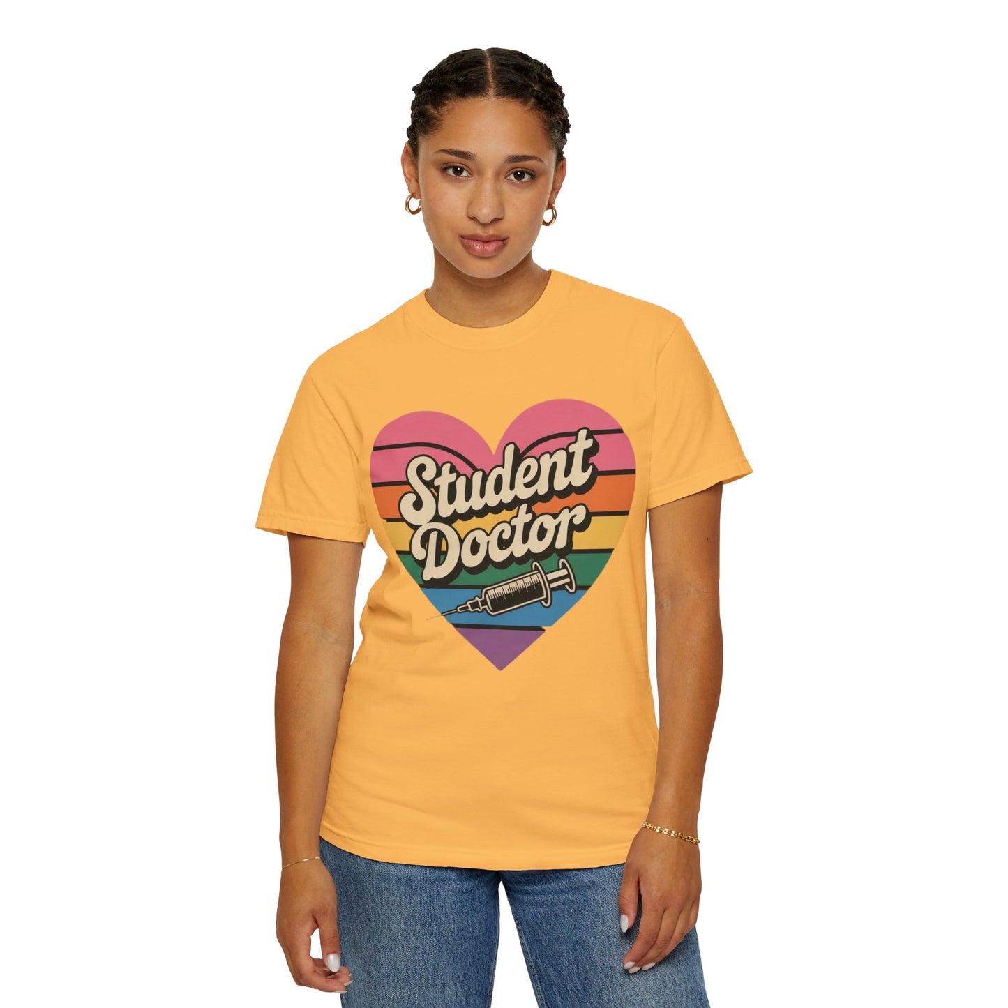 Colorful Heart T-Shirt for Student Doctors