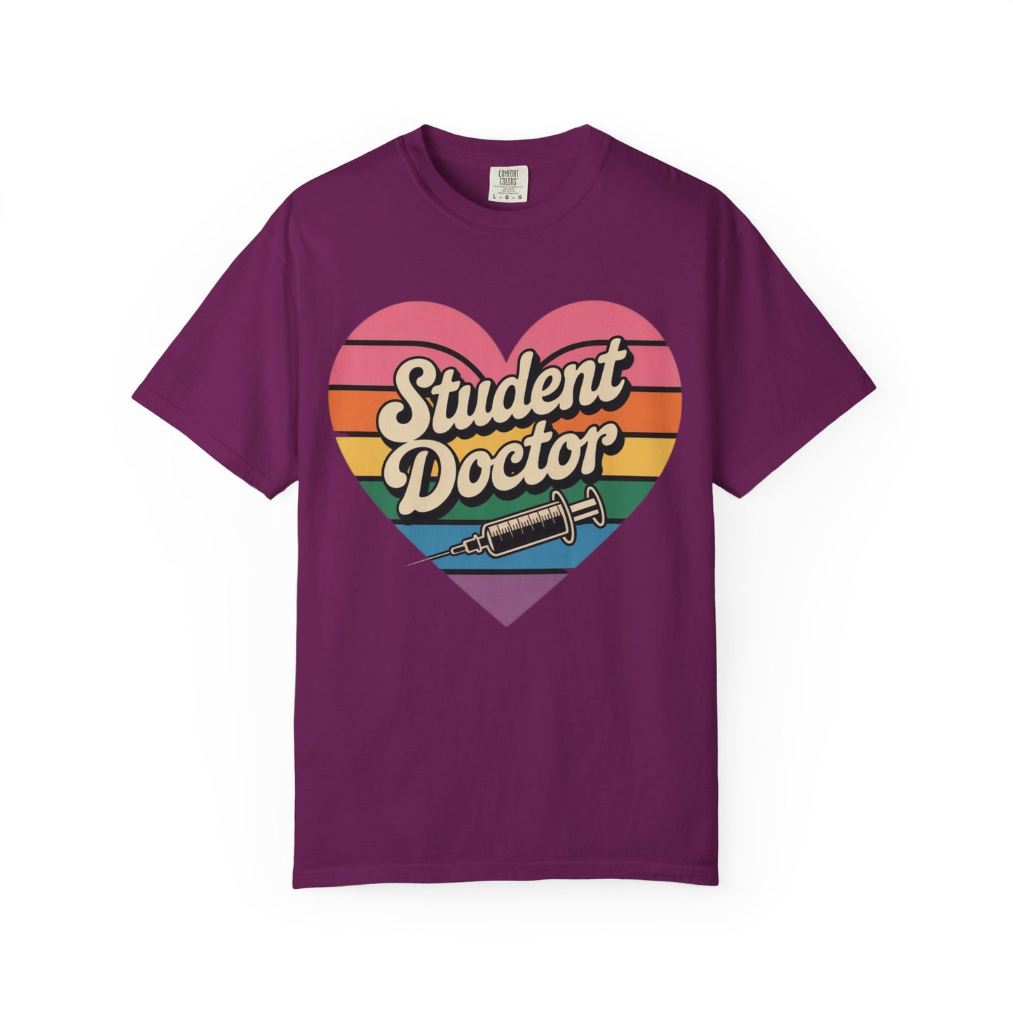 Colorful Heart T-Shirt for Student Doctors