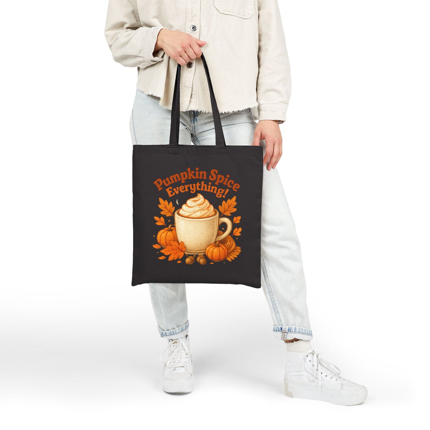 Fall “Pumpkin Spice Everything” Tote Design