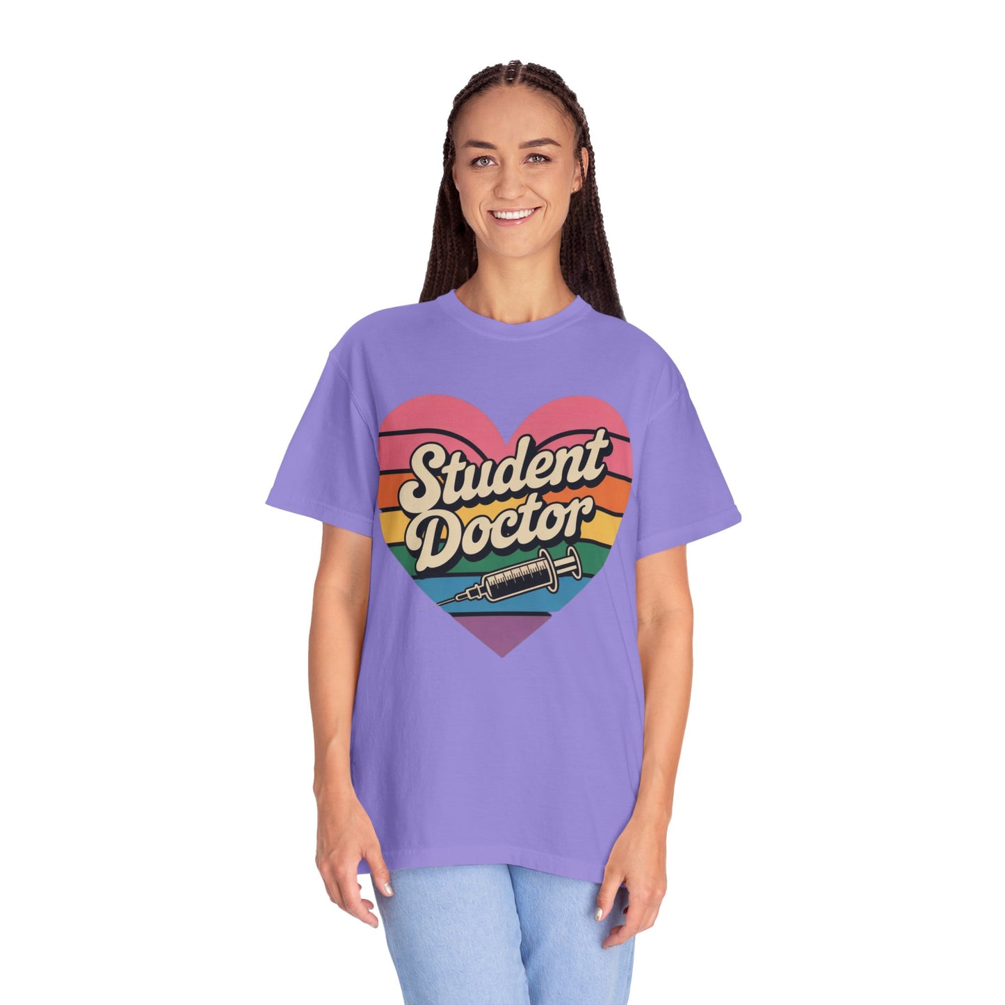 Colorful Heart T-Shirt for Student Doctors