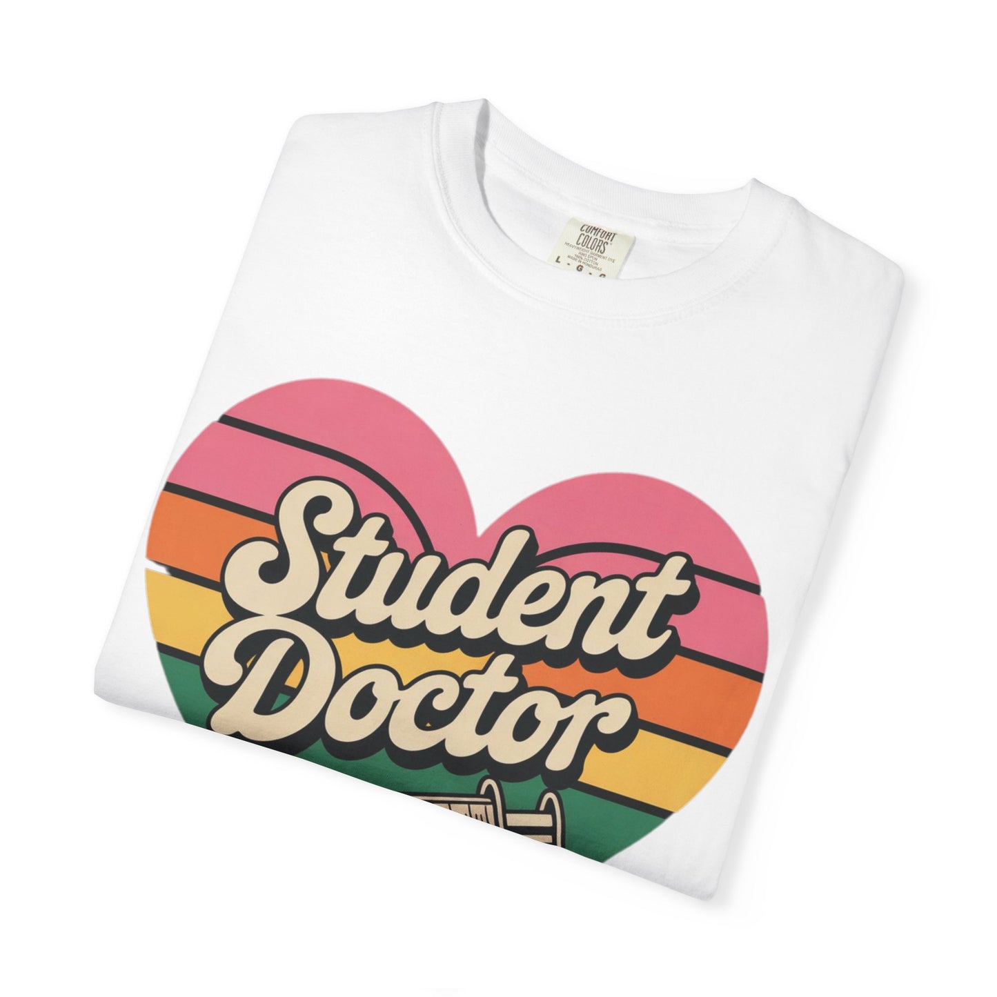 Colorful Heart T-Shirt for Student Doctors