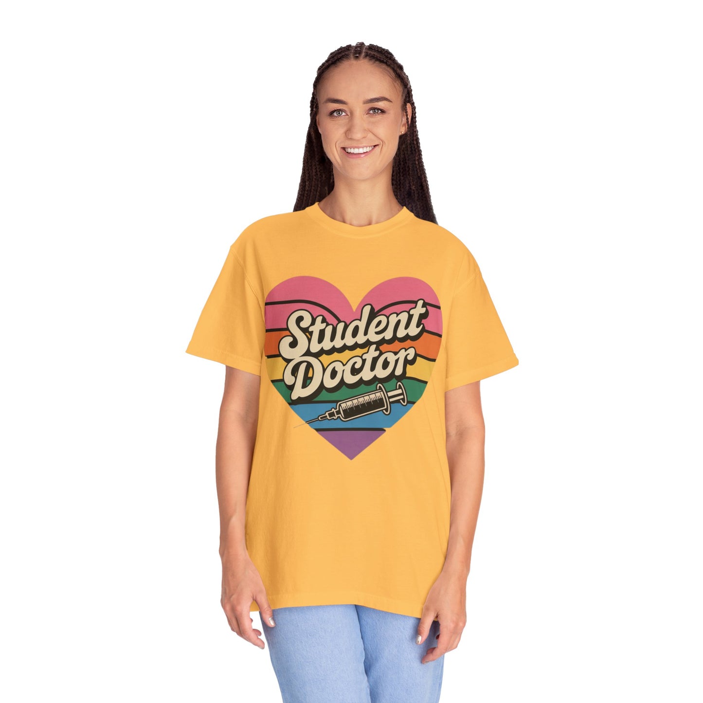 Colorful Heart T-Shirt for Student Doctors