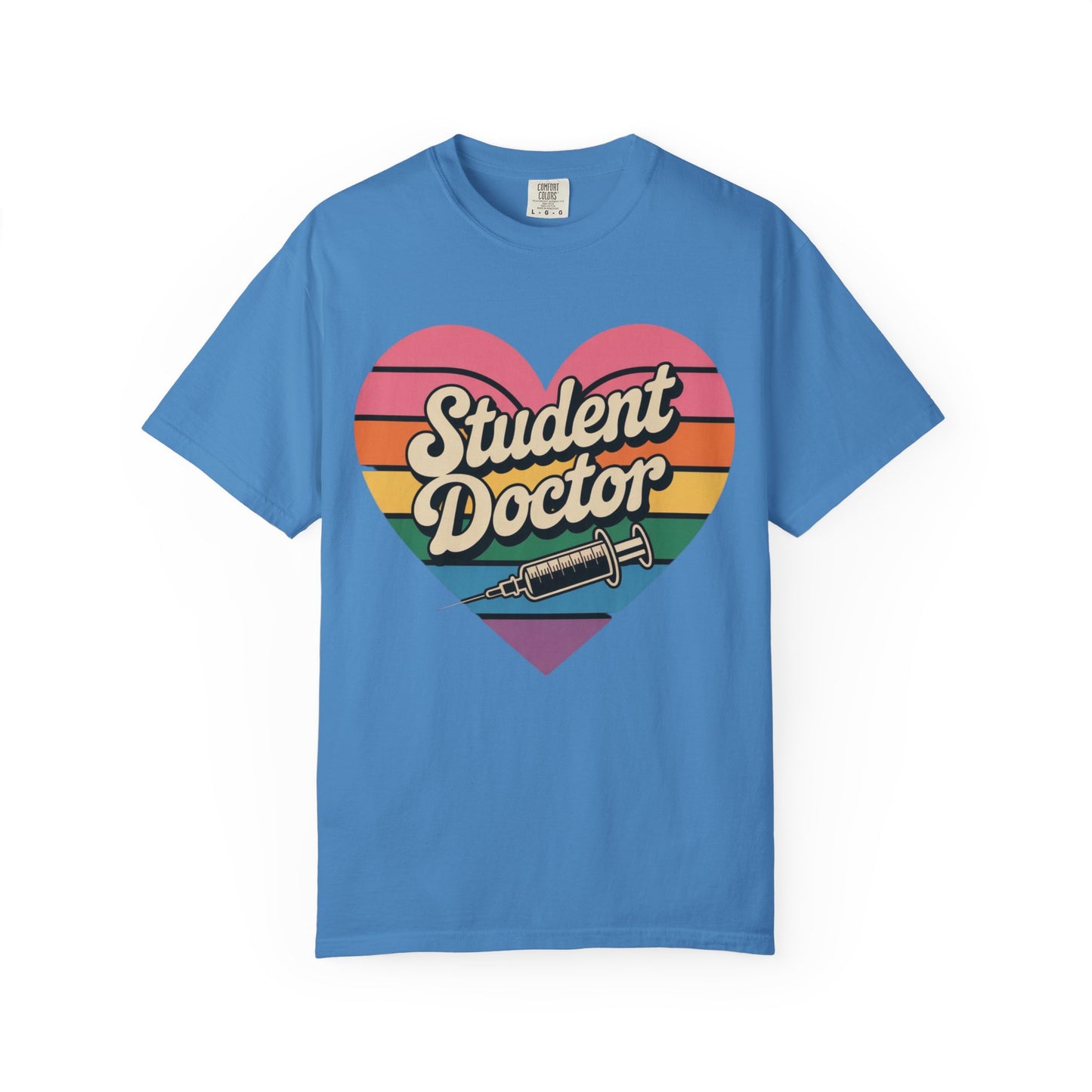 Colorful Heart T-Shirt for Student Doctors