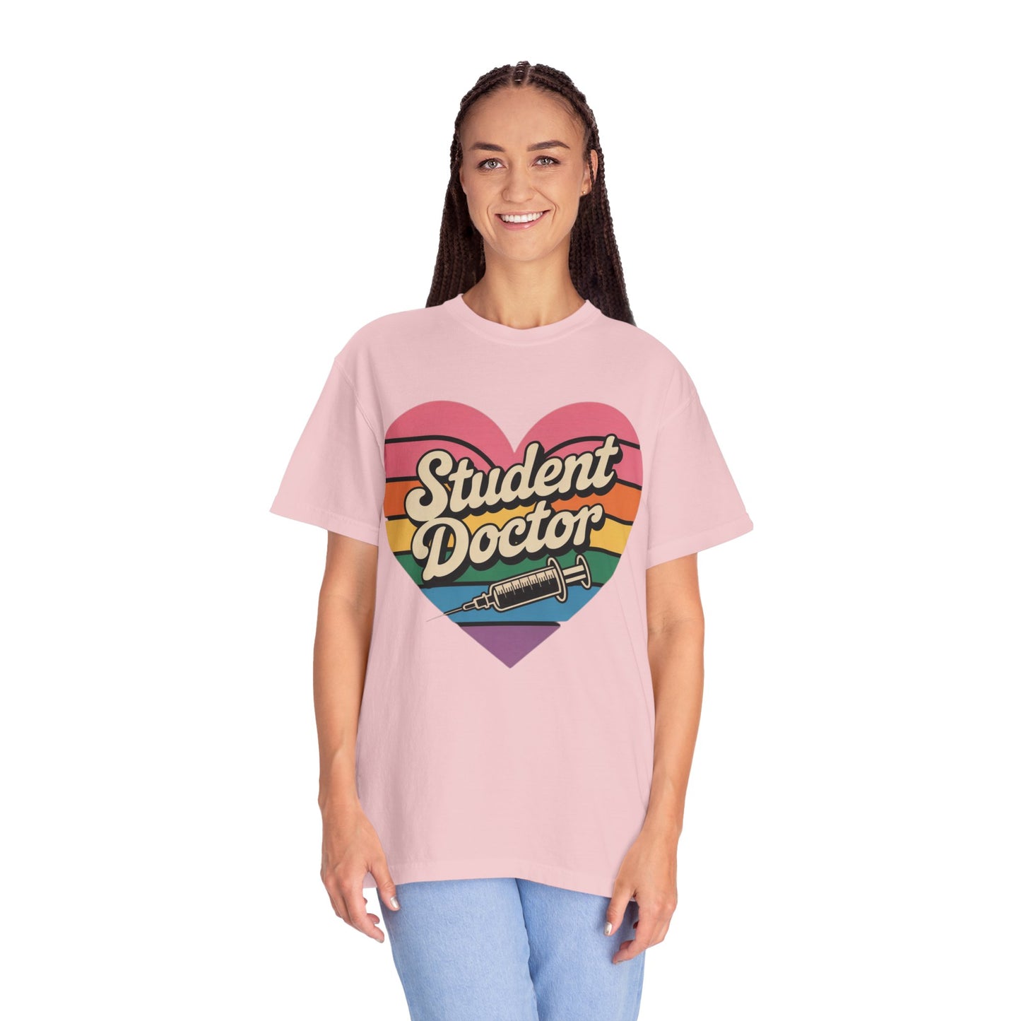 Colorful Heart T-Shirt for Student Doctors