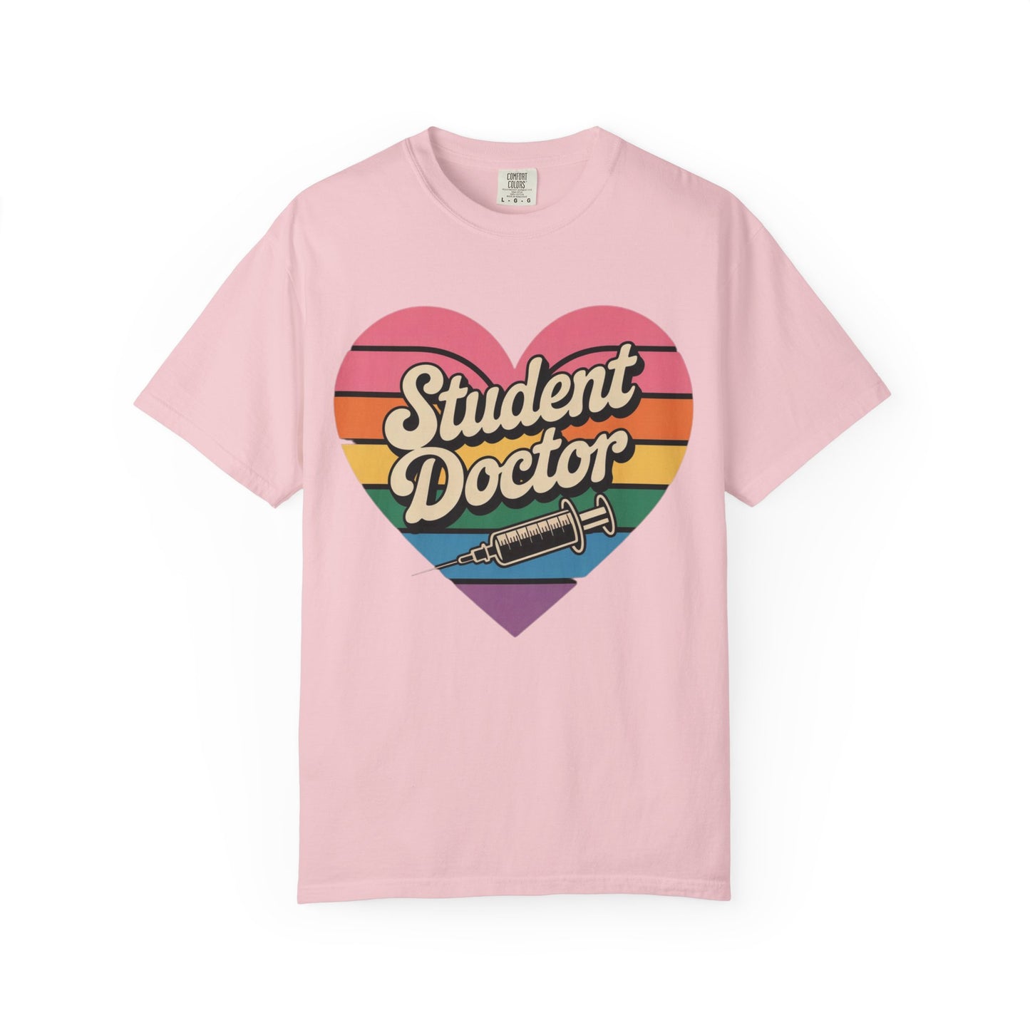 Colorful Heart T-Shirt for Student Doctors