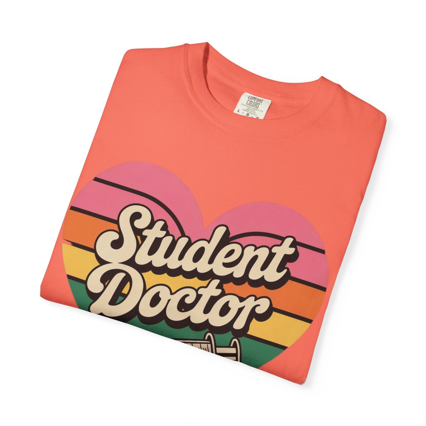 Colorful Heart T-Shirt for Student Doctors