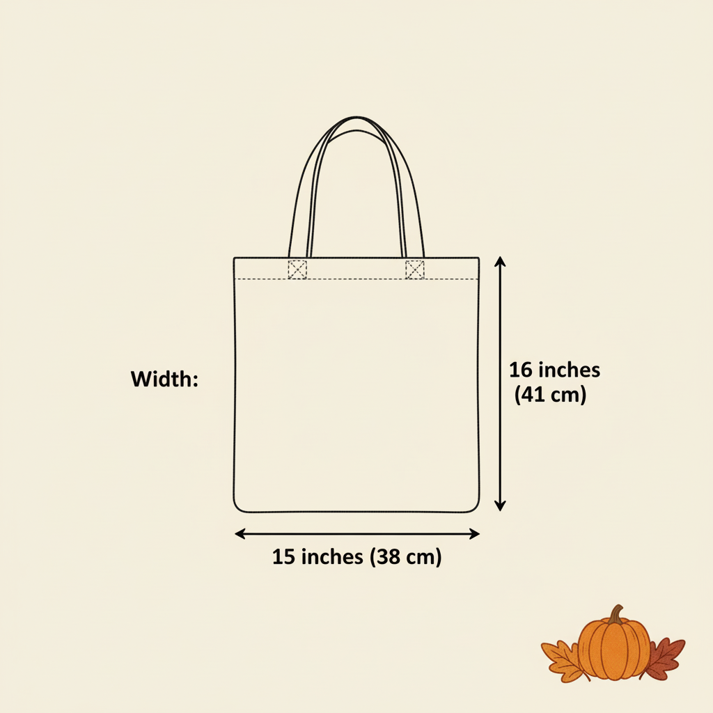 Fall “Pumpkin Spice Everything” Tote Design