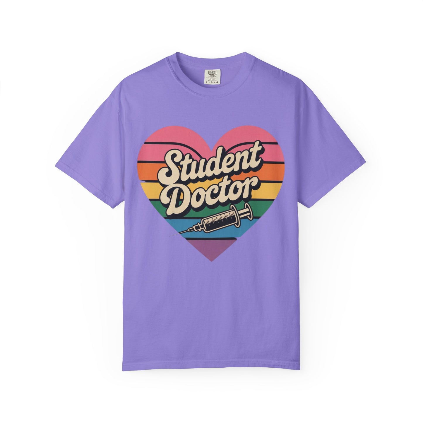 Colorful Heart T-Shirt for Student Doctors