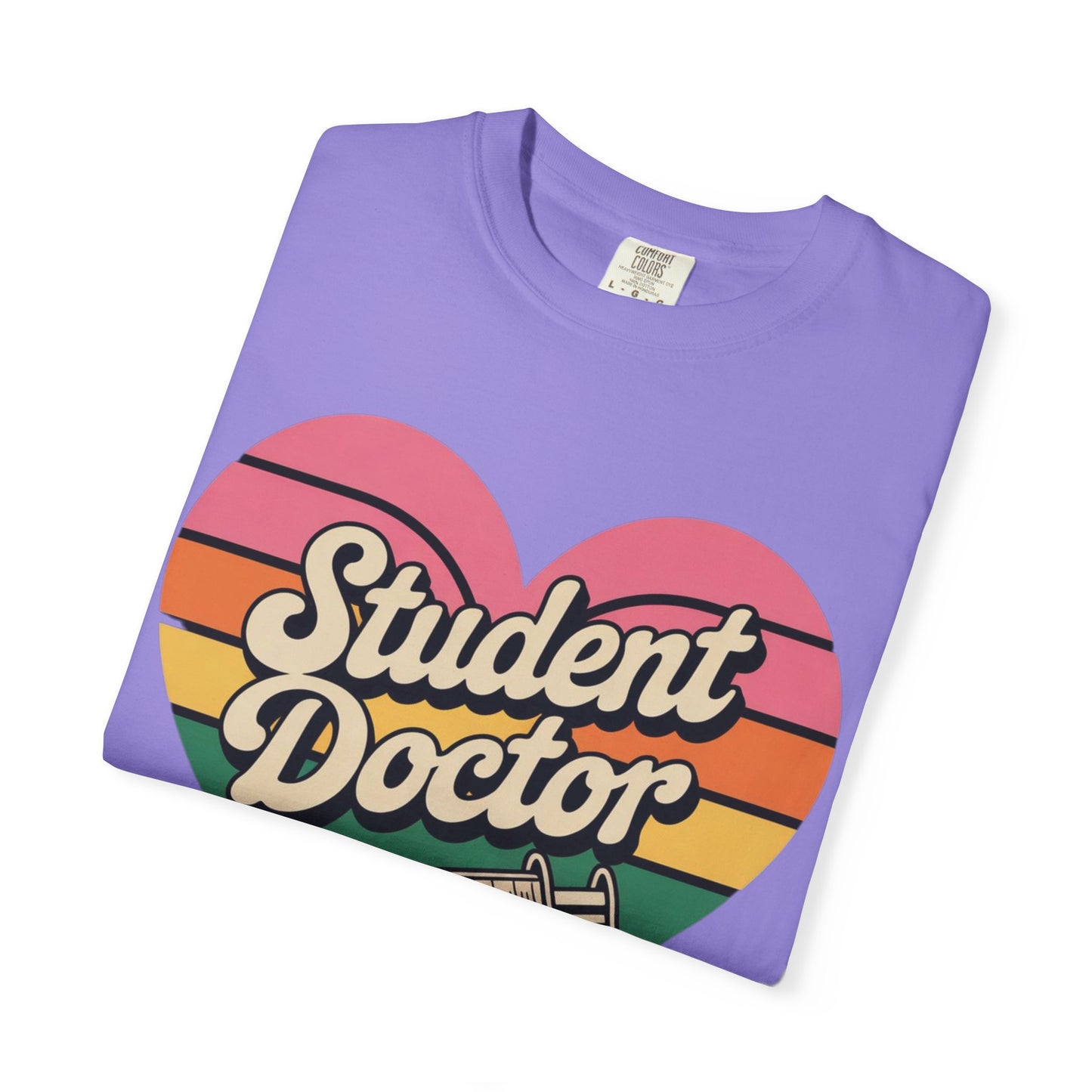 Colorful Heart T-Shirt for Student Doctors