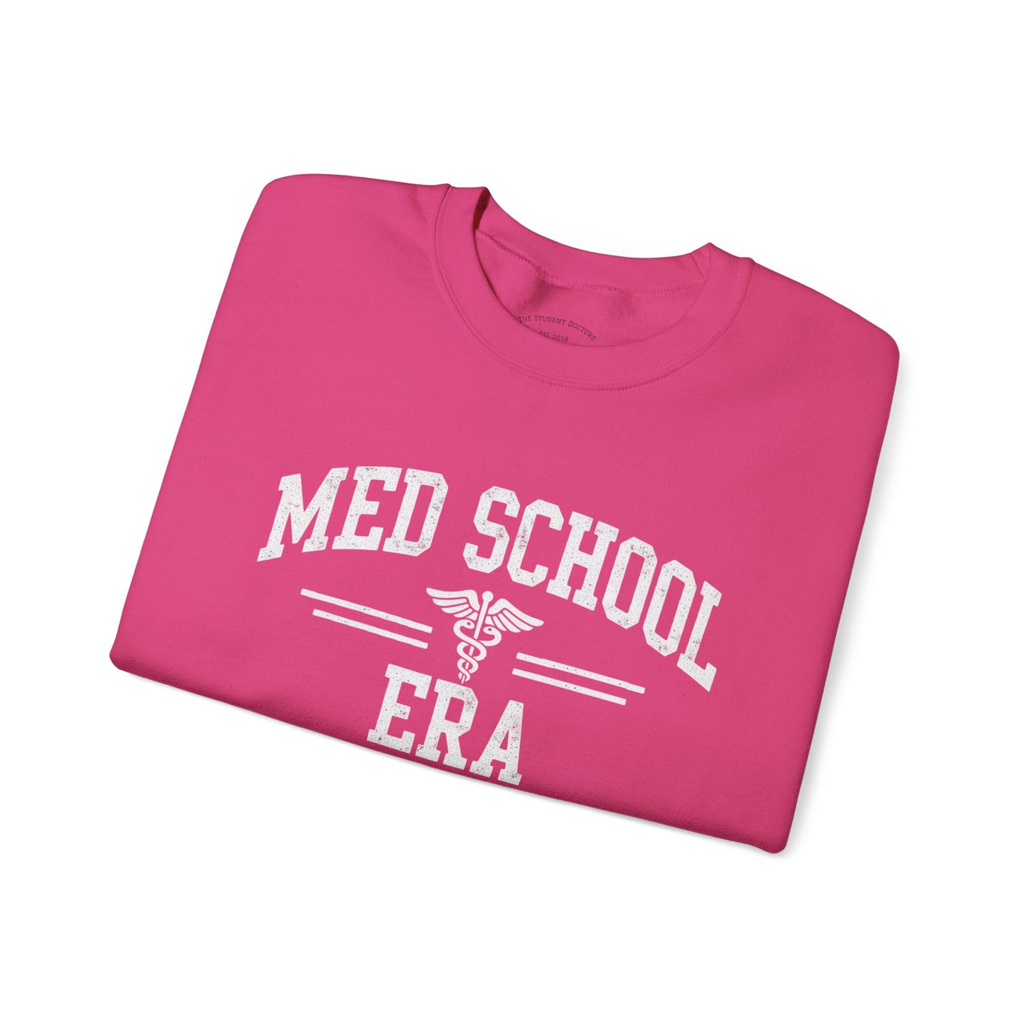 Med School Era Crewneck Sweatshirt, Unisex, Medical Student Gift, Study Apparel, Comfy Student Sweater