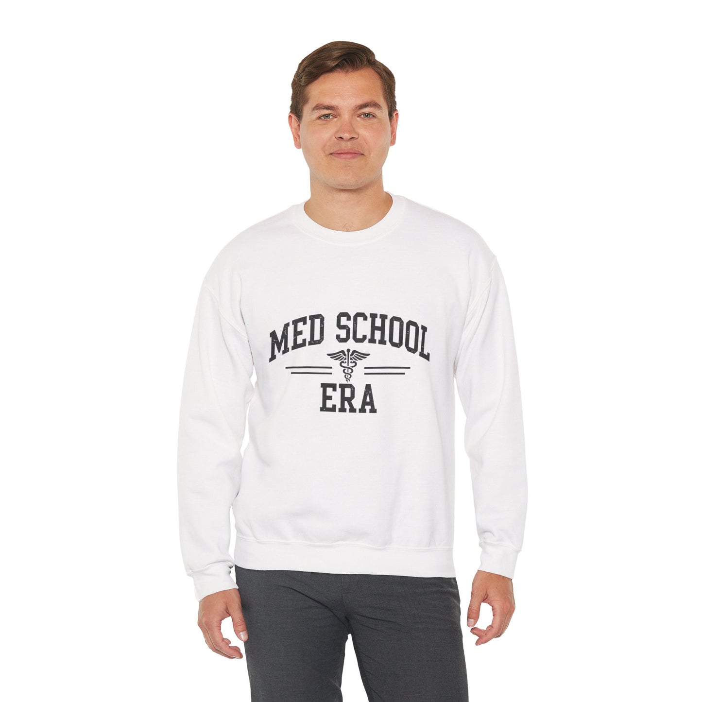 Med School Era Crewneck Sweatshirt, Unisex, Medical Student Gift, Study Apparel, Comfy Student Sweater