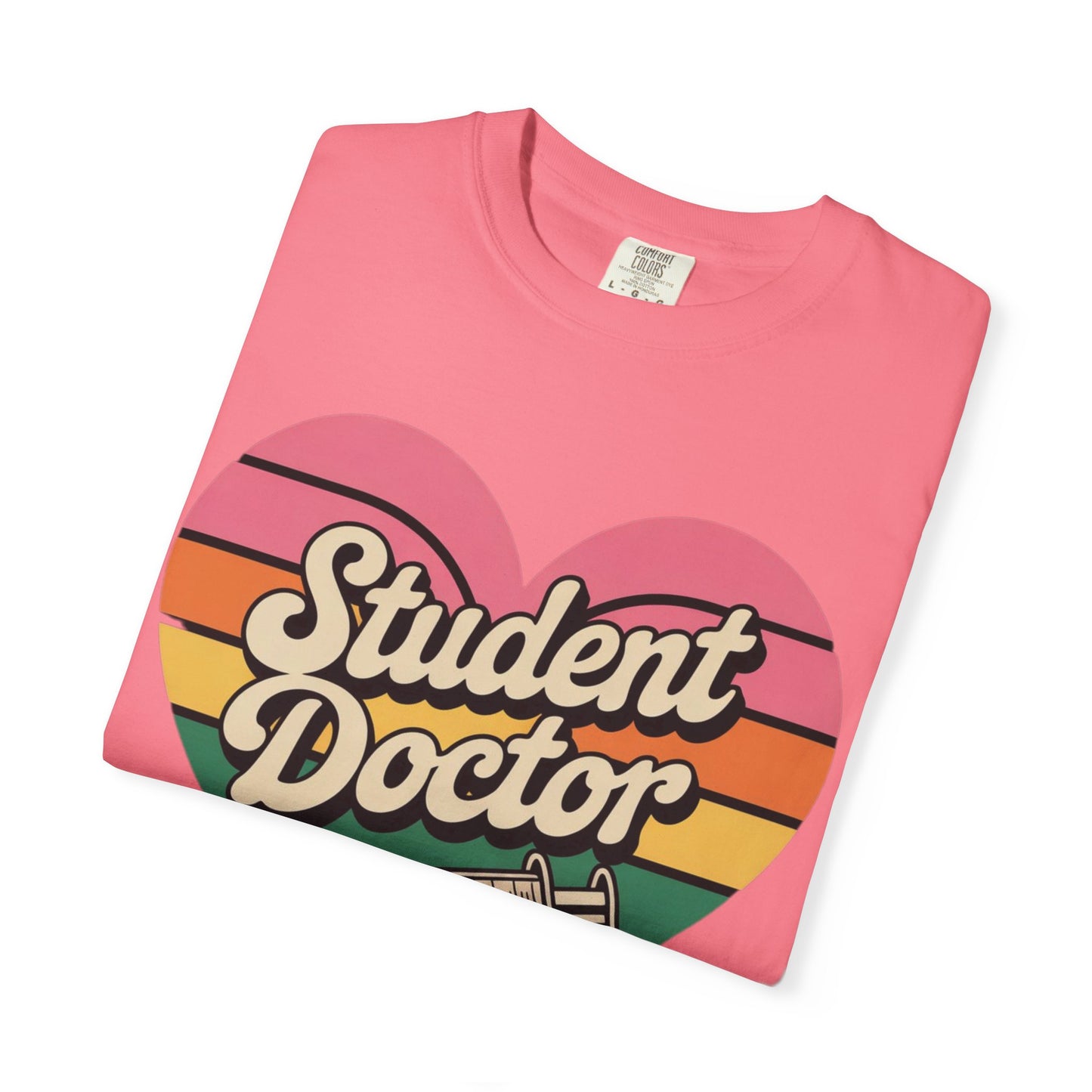 Colorful Heart T-Shirt for Student Doctors
