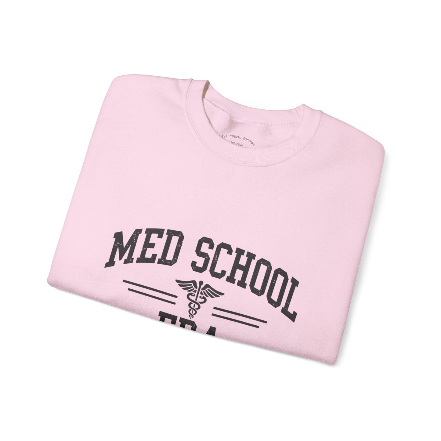 Med School Era Crewneck Sweatshirt, Unisex, Medical Student Gift, Study Apparel, Comfy Student Sweater