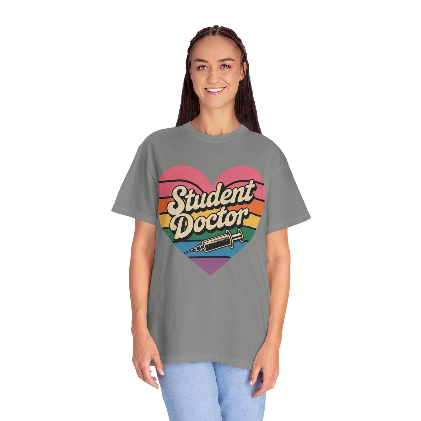 Colorful Heart T-Shirt for Student Doctors