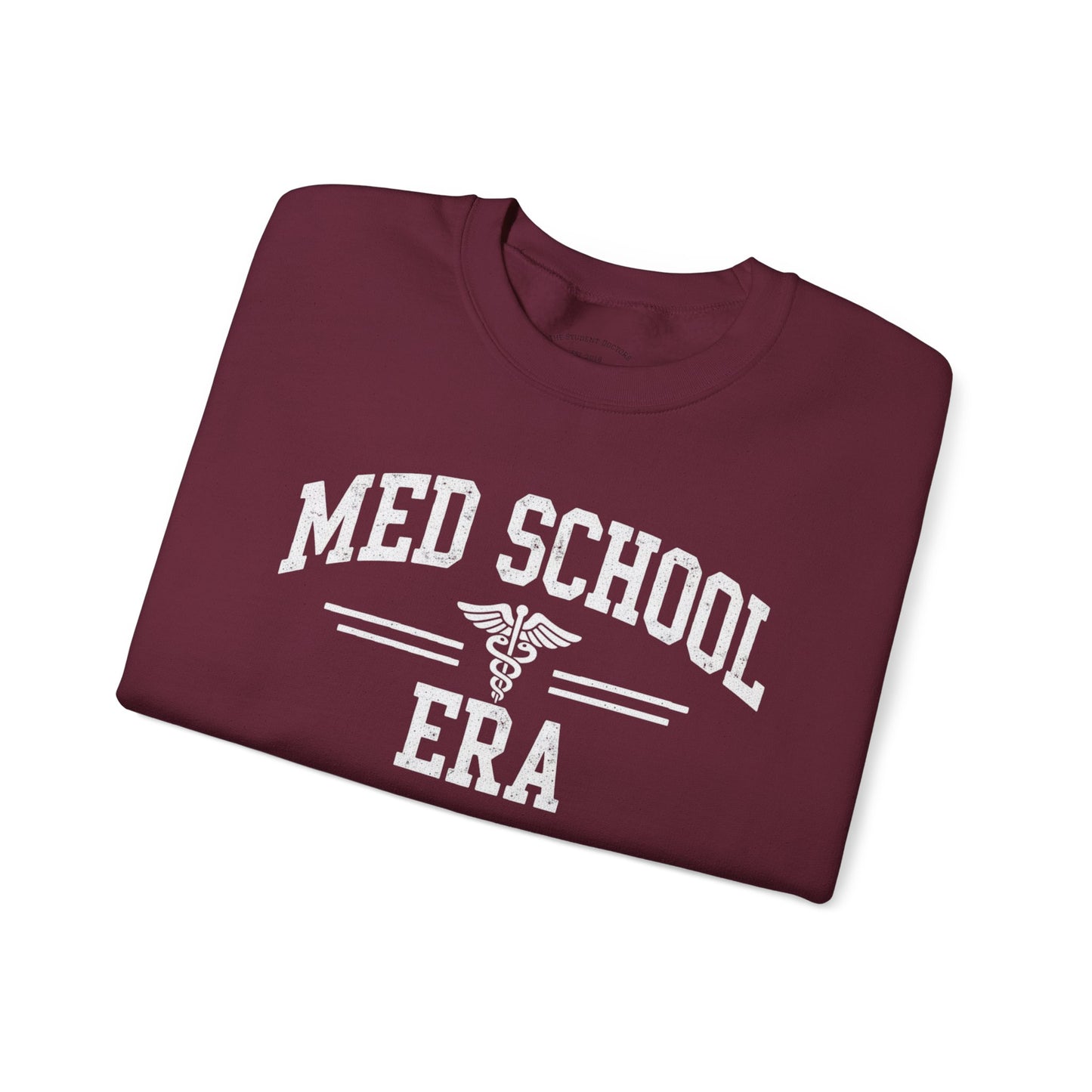 Med School Era Crewneck Sweatshirt, Unisex, Medical Student Gift, Study Apparel, Comfy Student Sweater