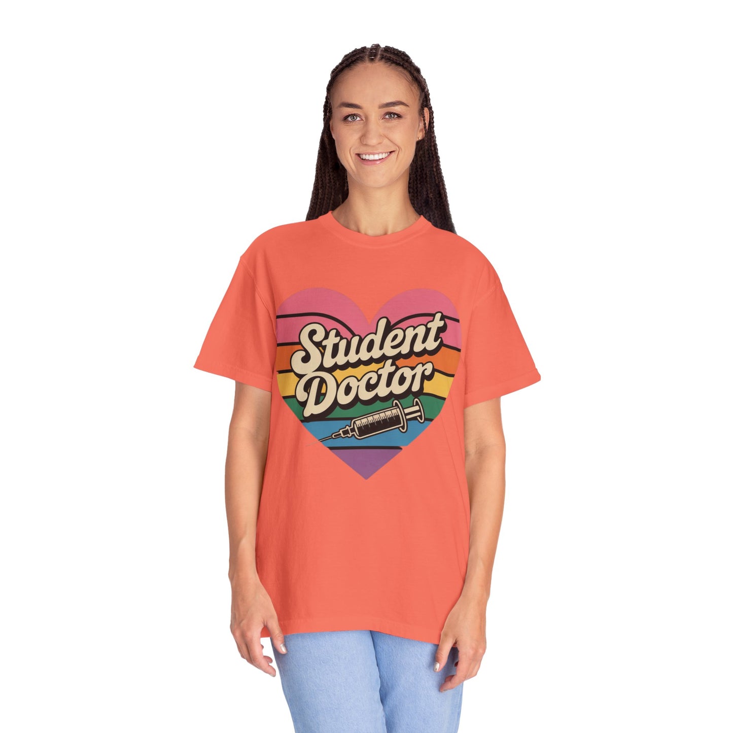 Colorful Heart T-Shirt for Student Doctors