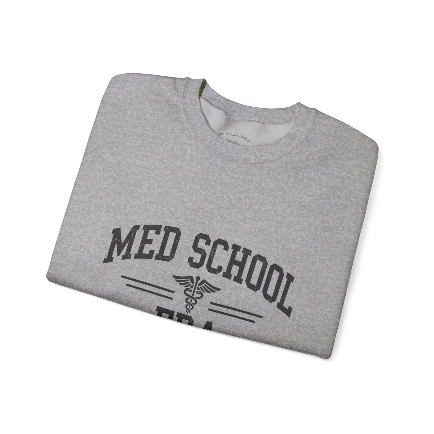 Med School Era Crewneck Sweatshirt, Unisex, Medical Student Gift, Study Apparel, Comfy Student Sweater