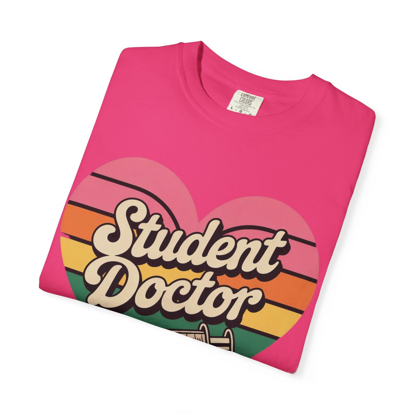 Colorful Heart T-Shirt for Student Doctors