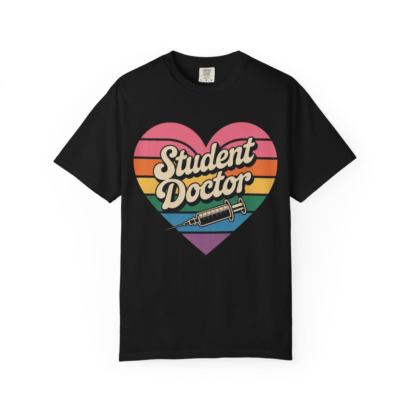 Colorful Heart T-Shirt for Student Doctors