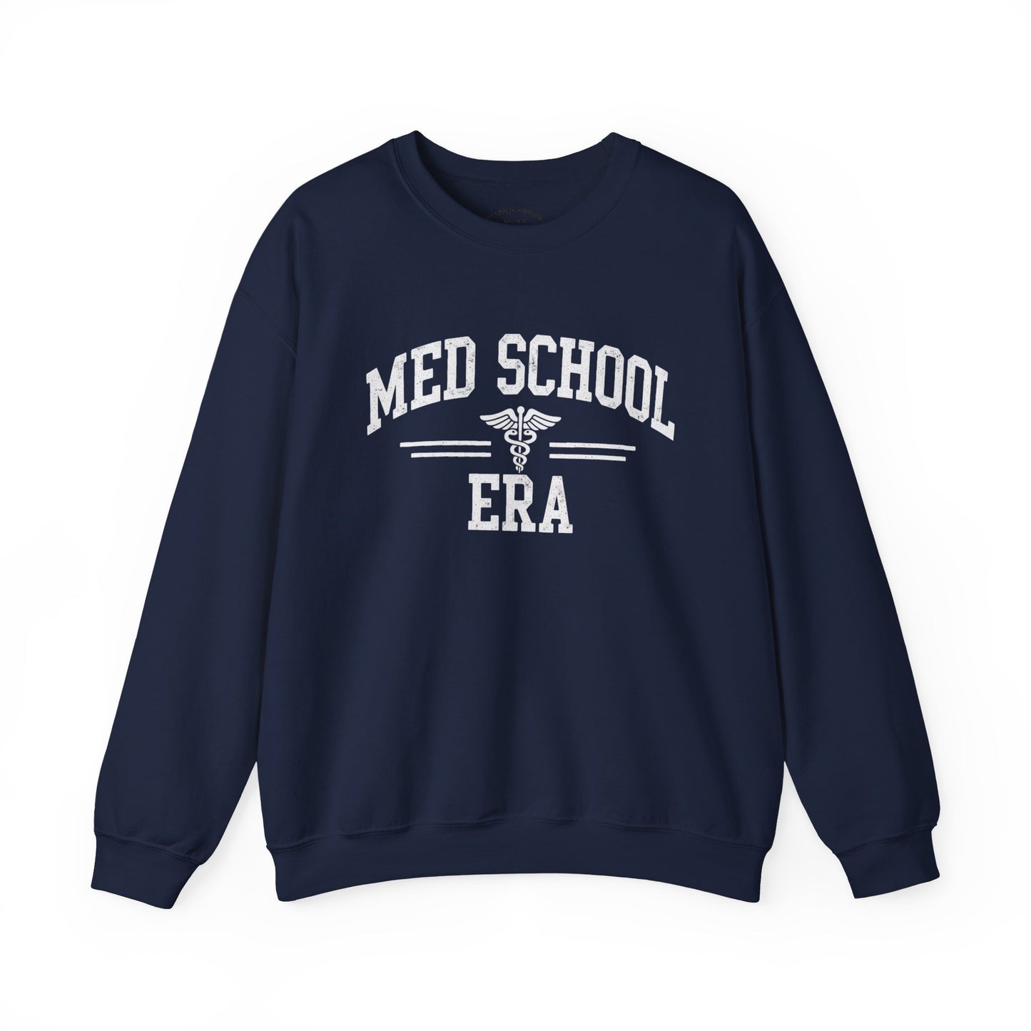 Med School Era Crewneck Sweatshirt, Unisex, Medical Student Gift, Study Apparel, Comfy Student Sweater