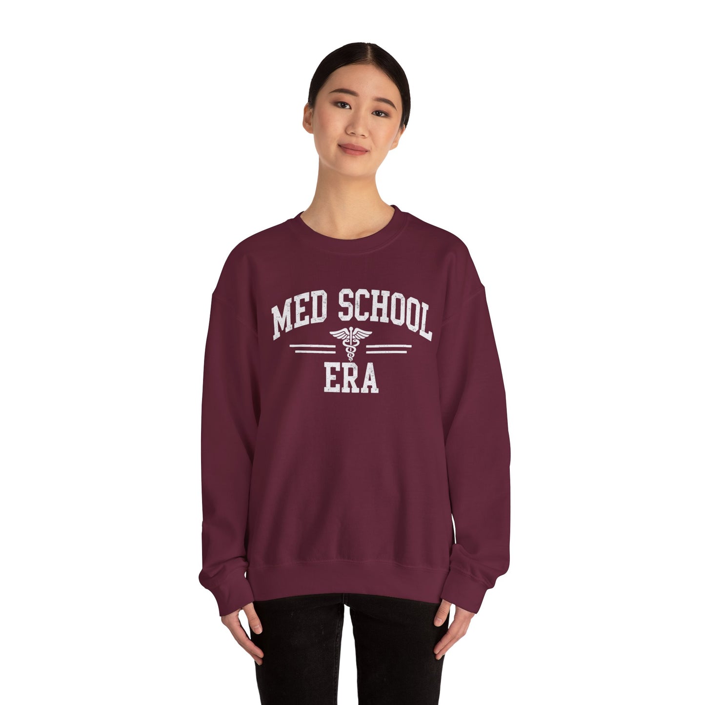 Med School Era Crewneck Sweatshirt, Unisex, Medical Student Gift, Study Apparel, Comfy Student Sweater