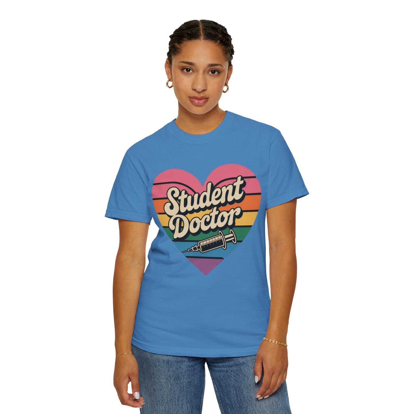 Colorful Heart T-Shirt for Student Doctors
