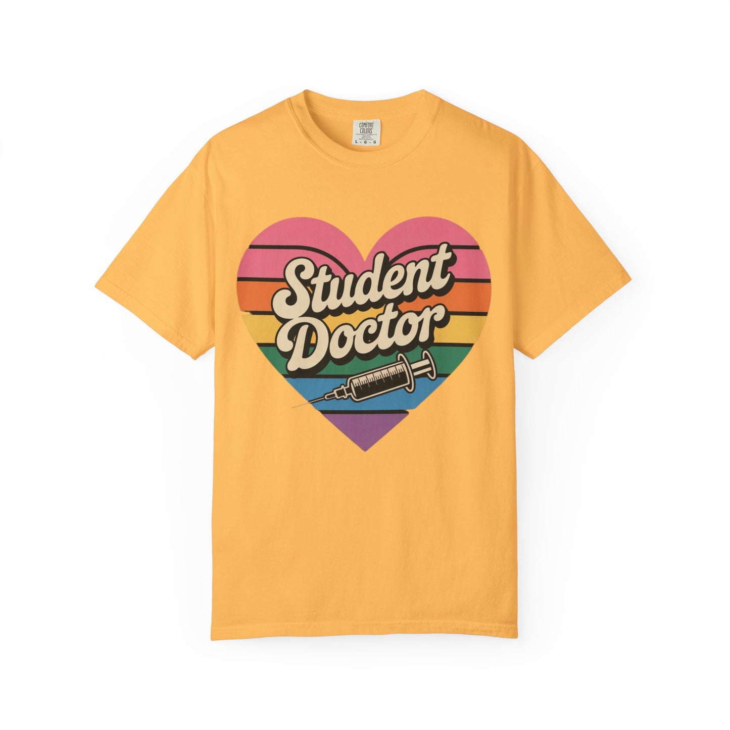 Colorful Heart T-Shirt for Student Doctors