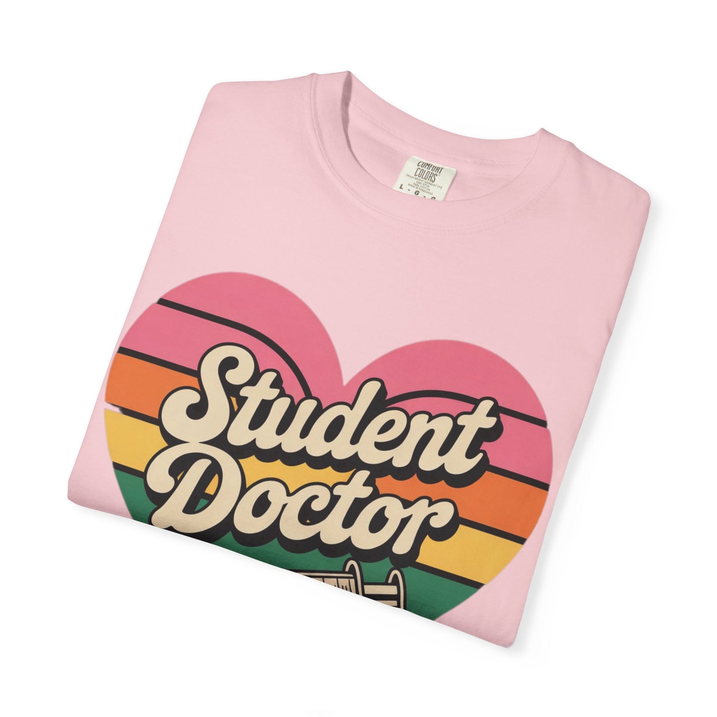 Colorful Heart T-Shirt for Student Doctors