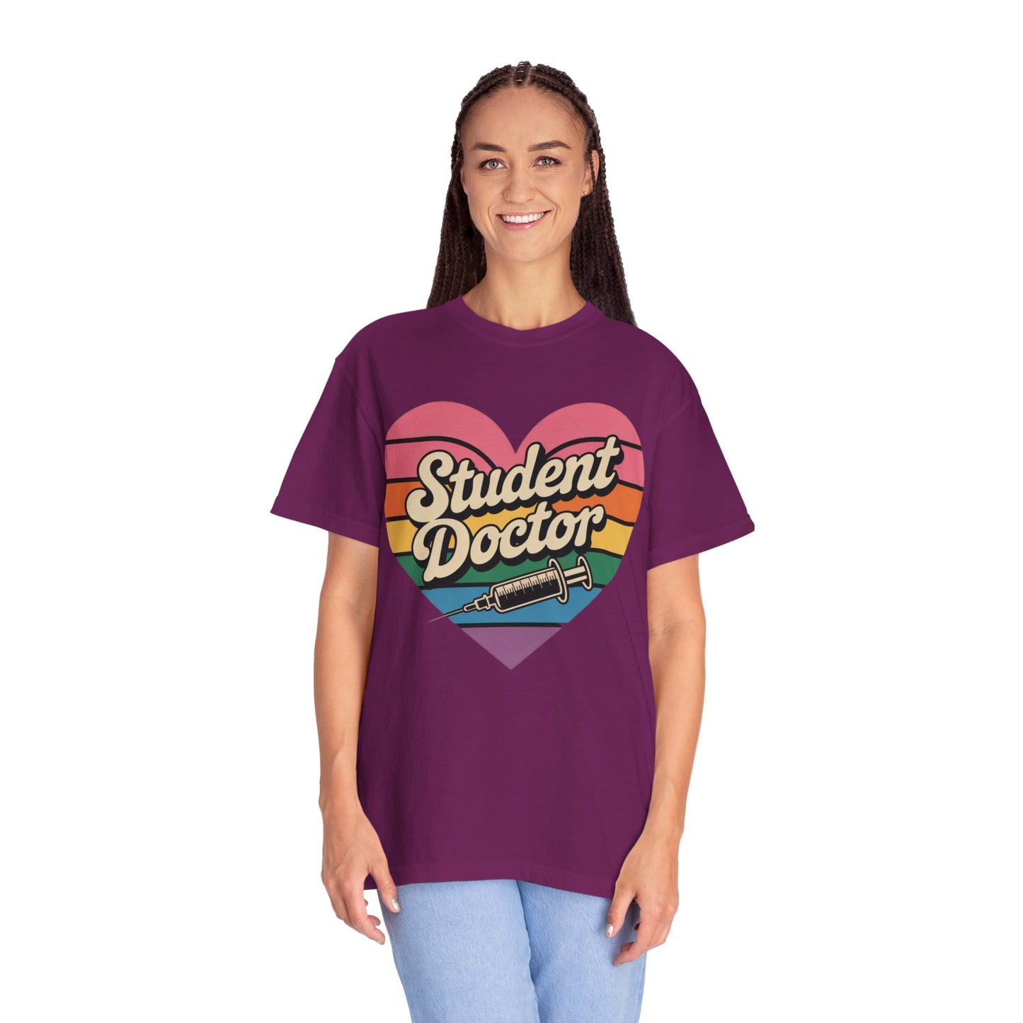 Colorful Heart T-Shirt for Student Doctors