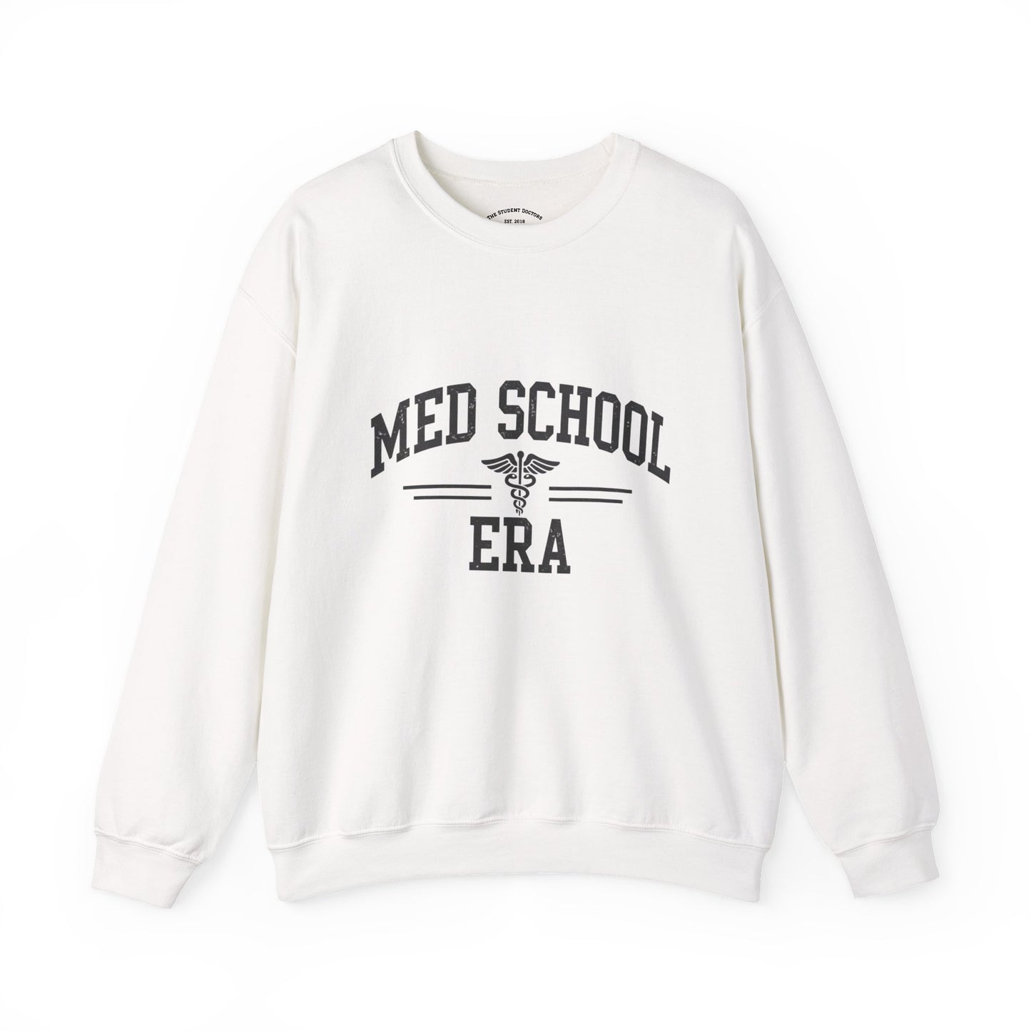 Med School Era Crewneck Sweatshirt, Unisex, Medical Student Gift, Study Apparel, Comfy Student Sweater