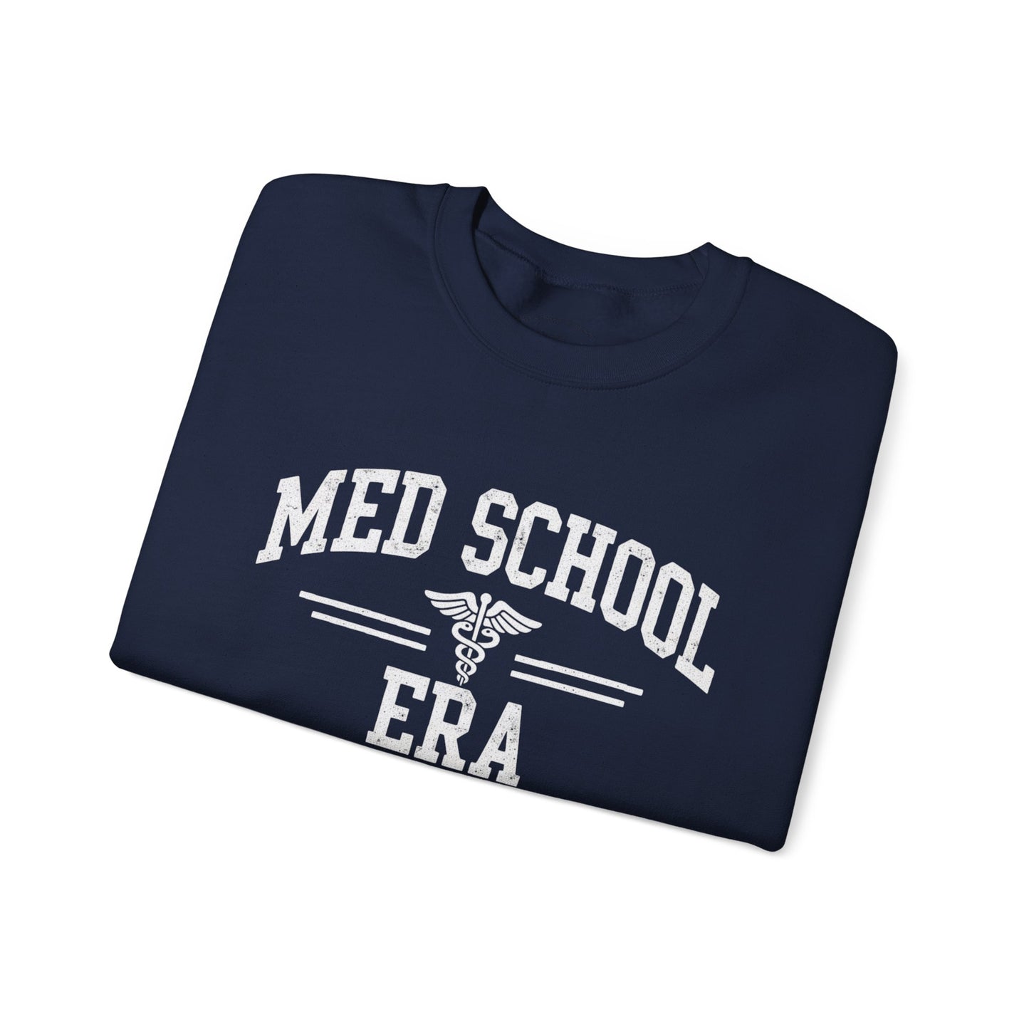 Med School Era Crewneck Sweatshirt, Unisex, Medical Student Gift, Study Apparel, Comfy Student Sweater