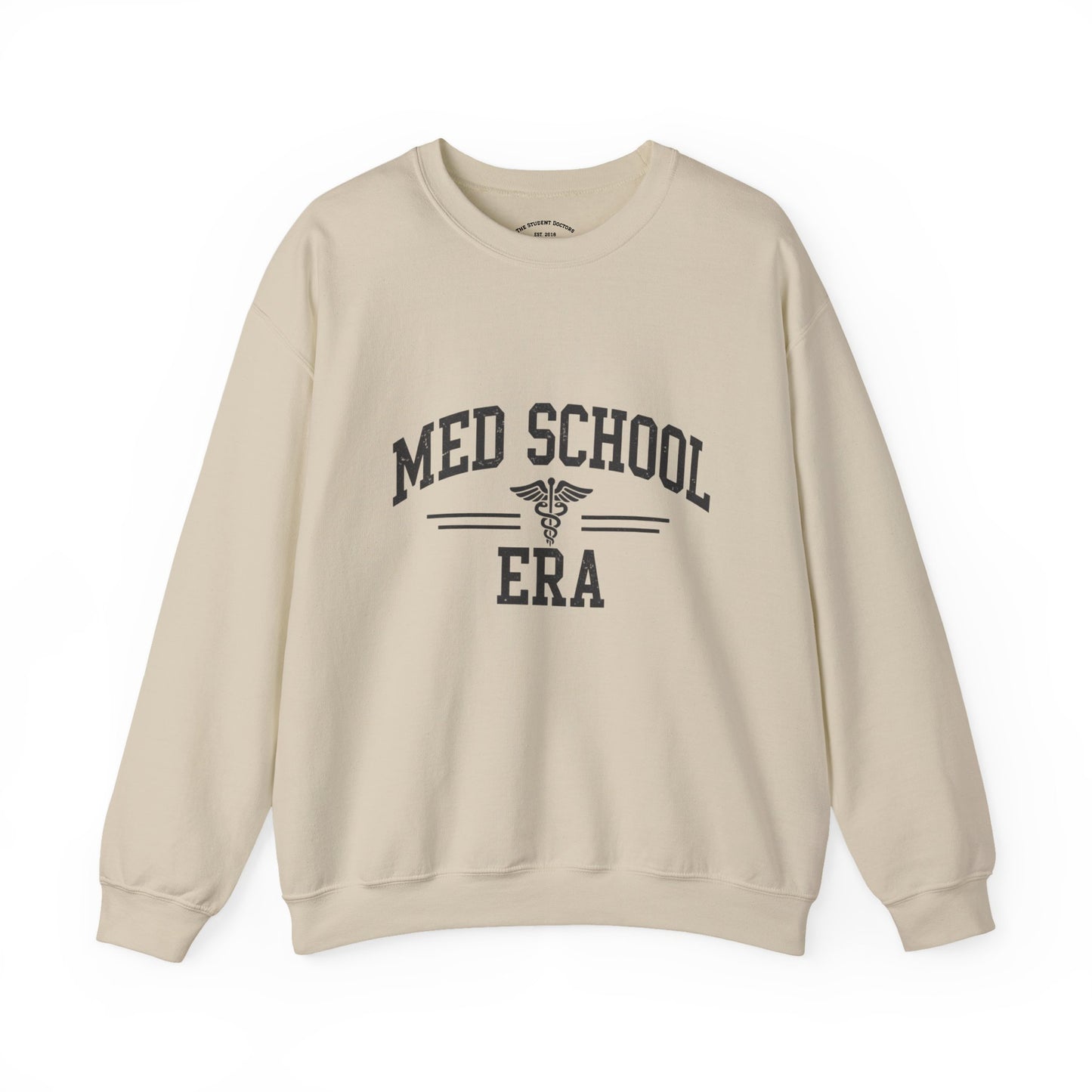 Med School Era Crewneck Sweatshirt, Unisex, Medical Student Gift, Study Apparel, Comfy Student Sweater