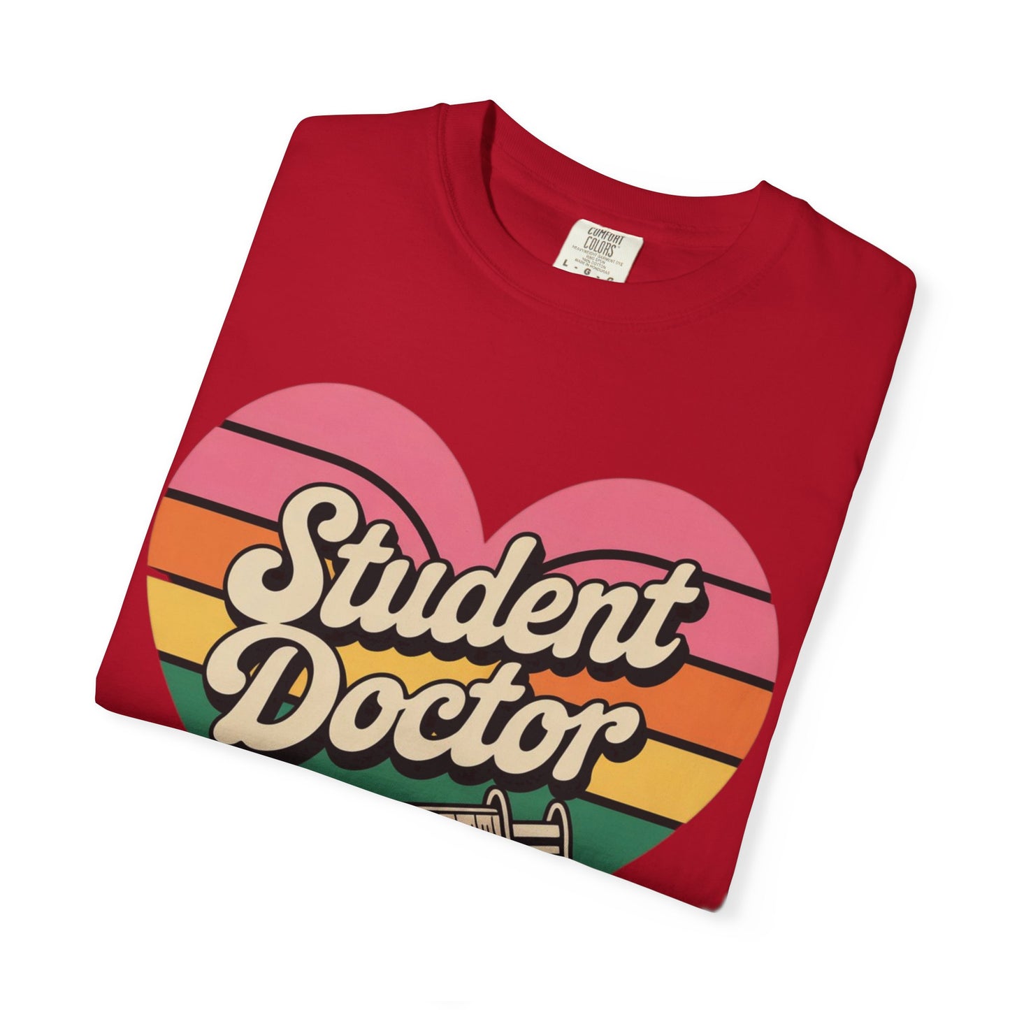 Colorful Heart T-Shirt for Student Doctors