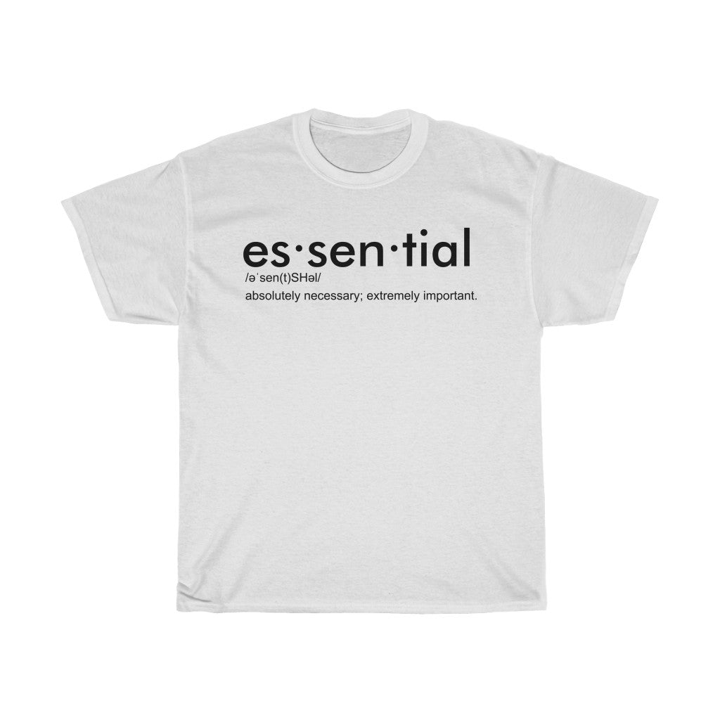 "Essential" Unisex Heavy Cotton Definition Tee