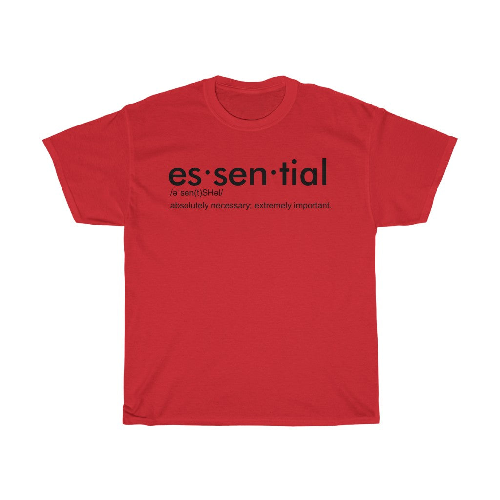 "Essential" Unisex Heavy Cotton Definition Tee