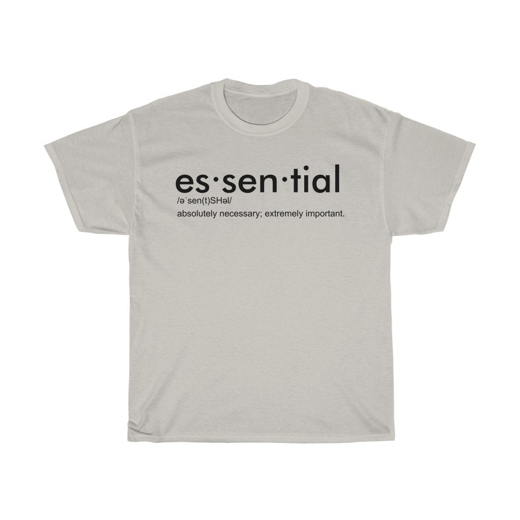 "Essential" Unisex Heavy Cotton Definition Tee