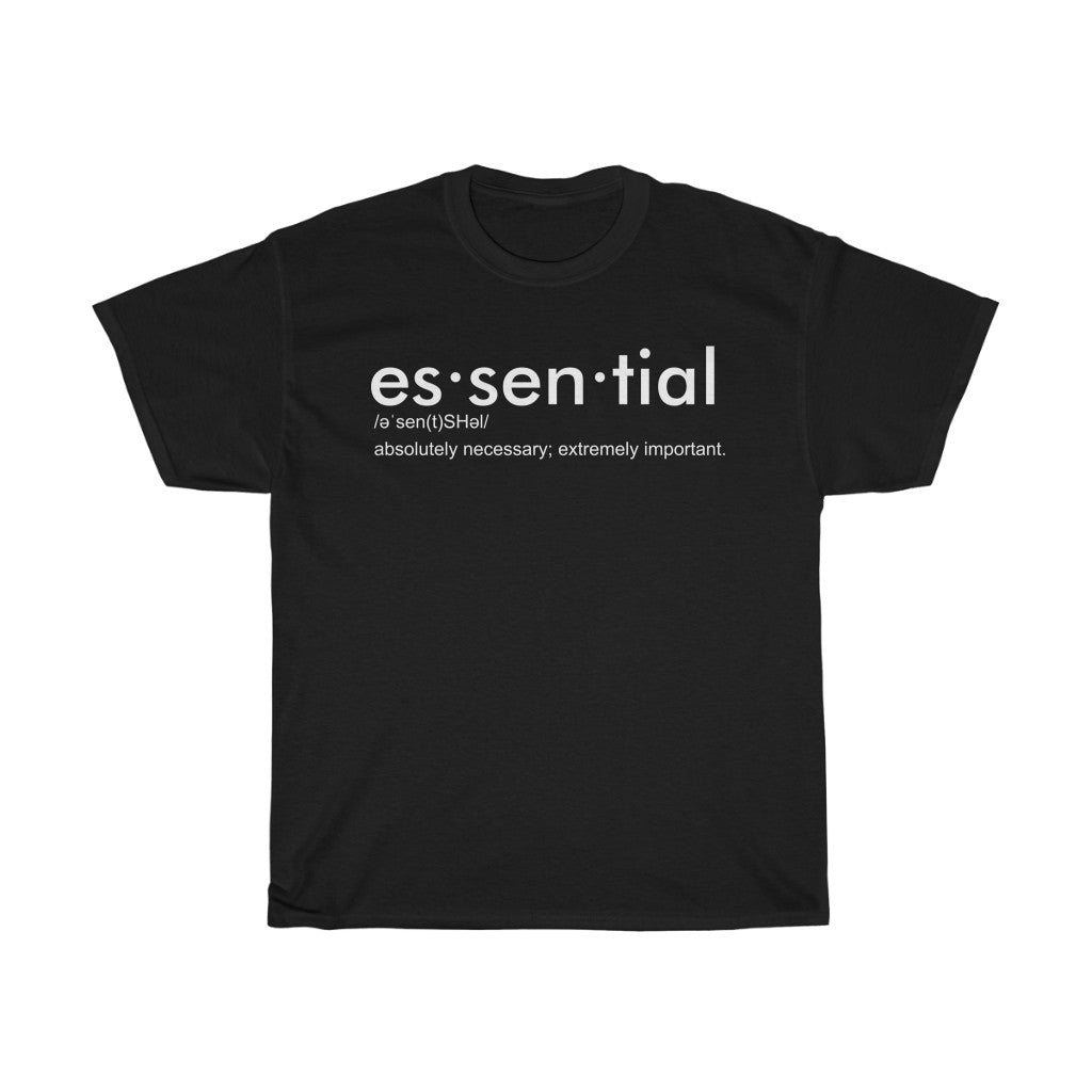 "Essential" Unisex Heavy Cotton Definition Tee